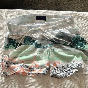 RARE Abercrombie Mesh Graphic Shorts​